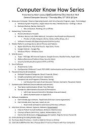 General Computer Security Handout