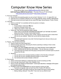 Cold Calls/Popups (800#) & Ransomware Handout