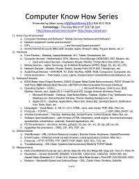 Terminology Handout