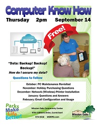 Backup,Backup, Backup!!! Flyer