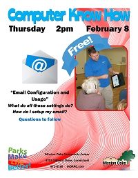 Email Configuration and Usage Flyer