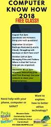 August - November Flyer