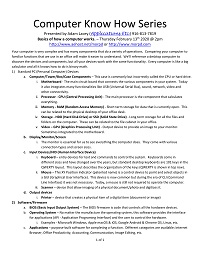 Windows 10 Q&ampA Handout